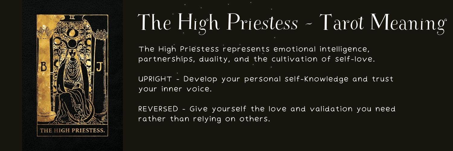 The High Priestess - Tarot Card Meaning - Altar Gods